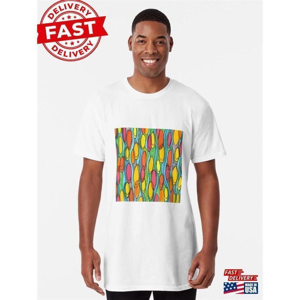 Dath Long Sleeve Classic  Modern Minimalist Graphic Style T-Shirt